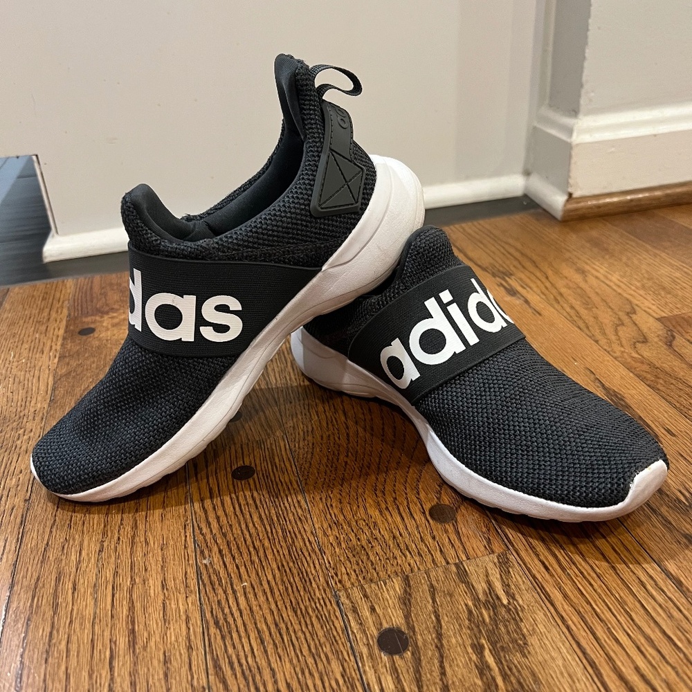 ADIDAS Gray Slip-On Sneakers Women's Size 6 - (Like-New Condition)
